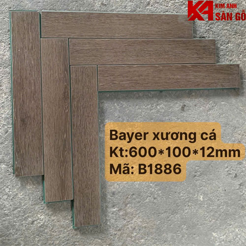 Sàn Gỗ Xương Cá 12mm BAYER-1886